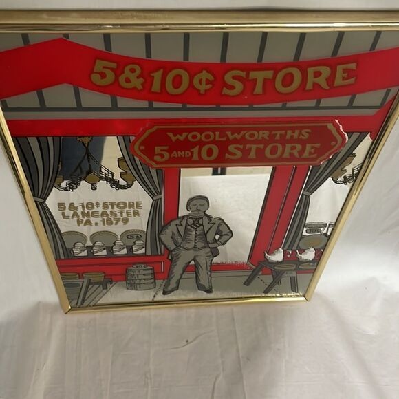 Unique Vintage Marsel Mirror Woolworths Lancaster - Picture 5 of 5